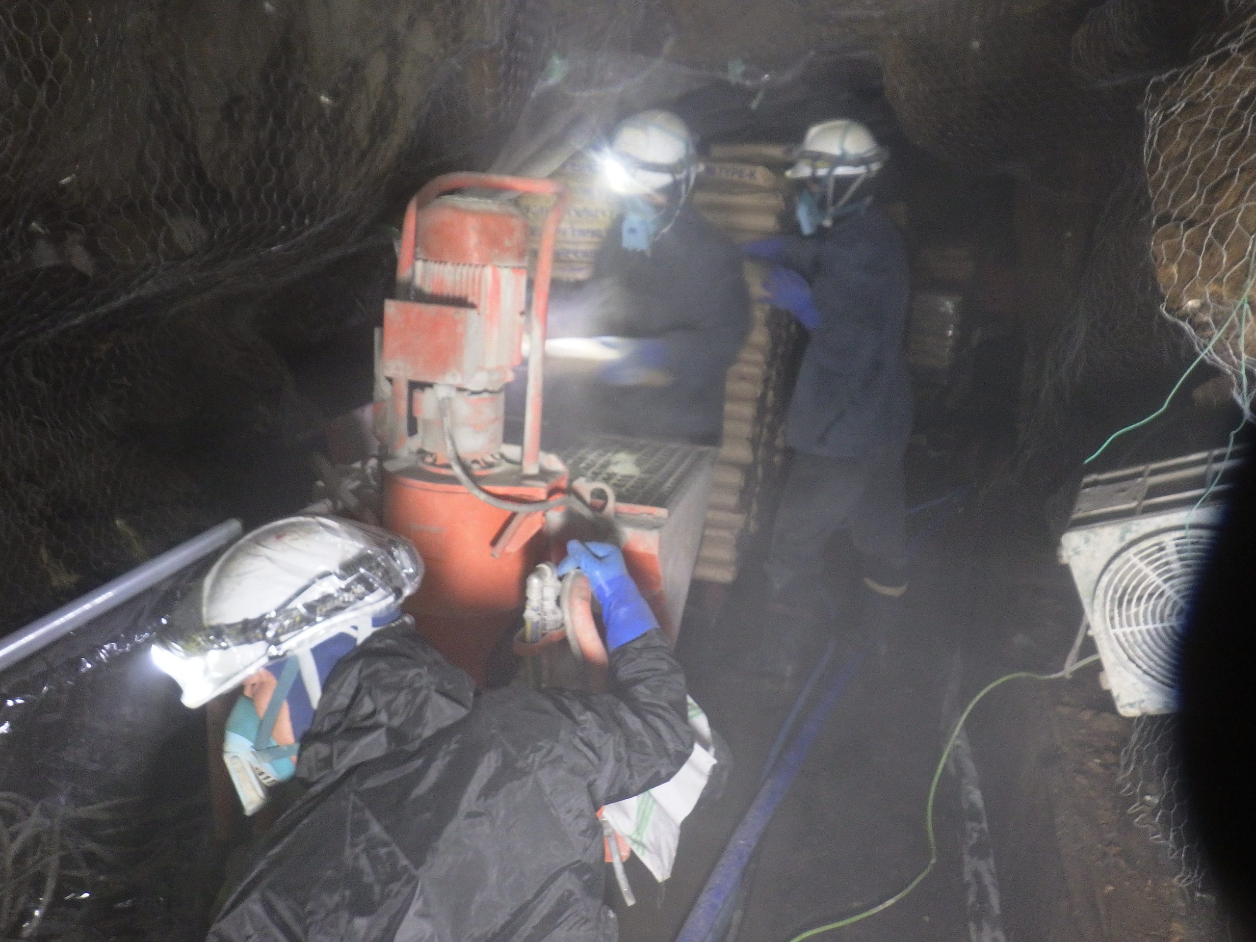 船生第2工区水路補修工事(ﾌﾟﾗﾝﾄ状況)